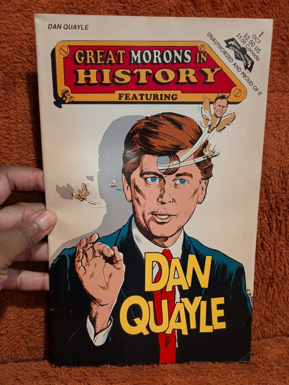 Great Morons In History Featuring Dan Quayle ( Comic book)